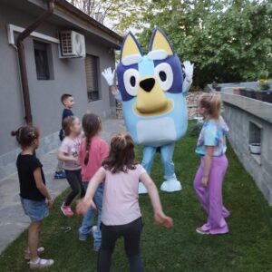 Bluey маскот